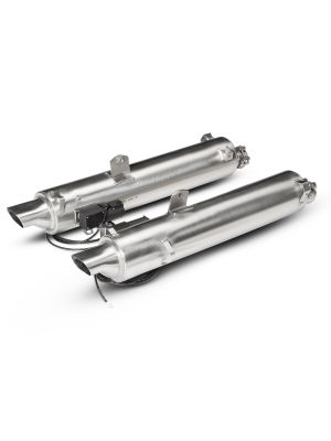 REMUS Goldwing slip on sport exhaust with ASC system (left-right system), original exhaust cover remains on bike, incl. (EC-) approval