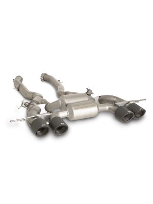 RACING Downpipe-Back System, Titanium Sport Exhaust BMW M3 & M4 Competition, NO (EEC-) APPROVAL