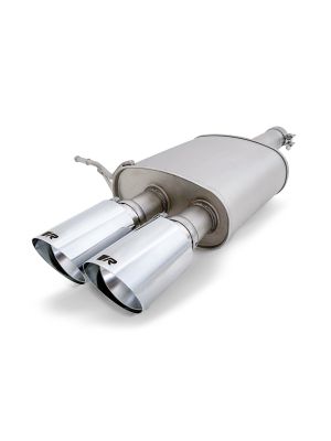 Axle-back-system centered, incl. ECE type approval