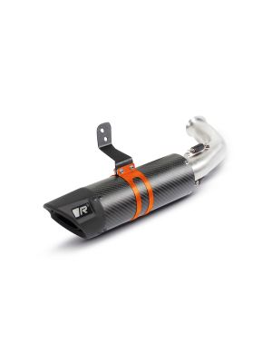 Slip-On REMUS Sport Flow (sport silencer with removable sound insert), Carbon, NO (EEC-) APPROVAL