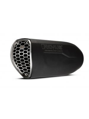 Slip-On REMUS NXT (silencer), stainless steel black, incl. ECE type approval